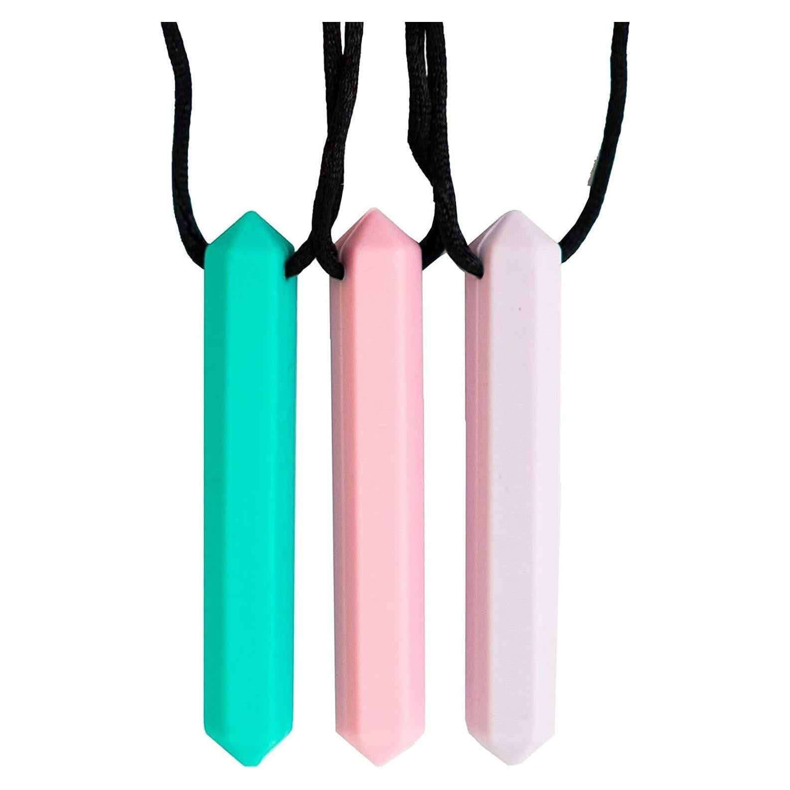 Collar Masticable Sensorial Tilcare - Set de 3 Lápices - Silicona Segura