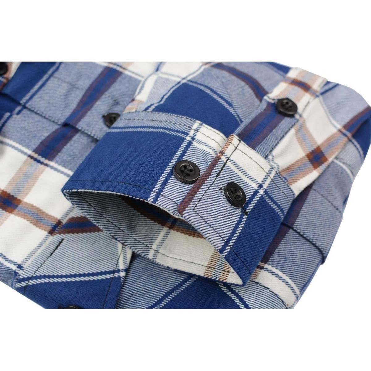 Camisa de Franela Cuadros Algodón Milwaukee 5X Grande