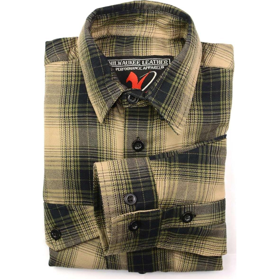 Camisa de Franela a Cuadros Hombre Milwaukee 4X Grande