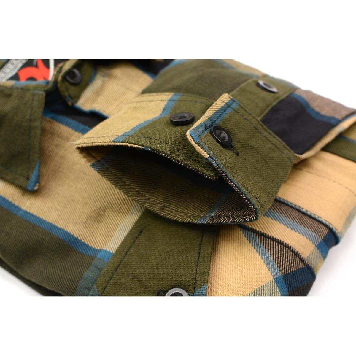 Camisa de Franela a Cuadros Hombre Milwaukee 100% Algodón