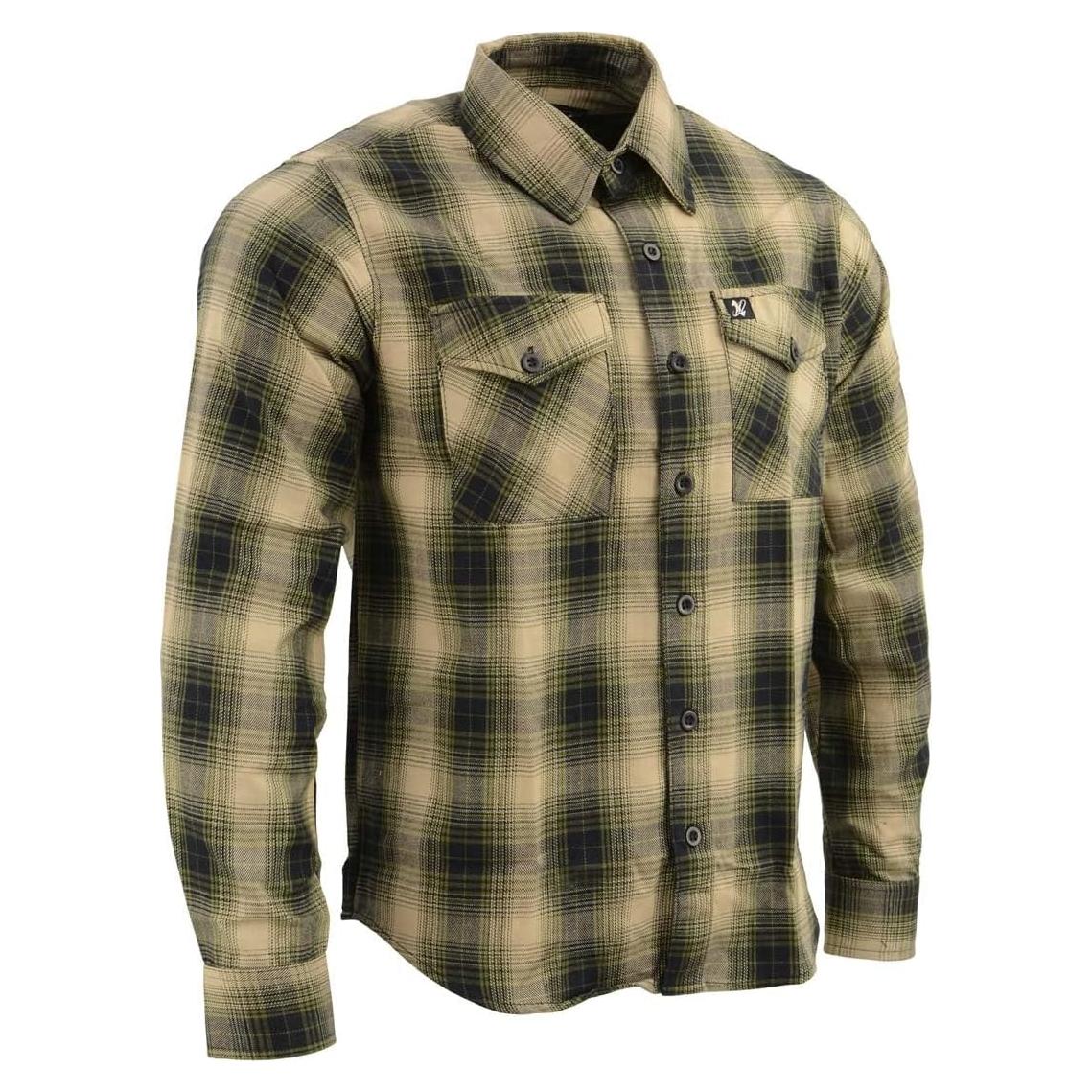 Camisa de Franela a Cuadros Milwaukee Leather XXL