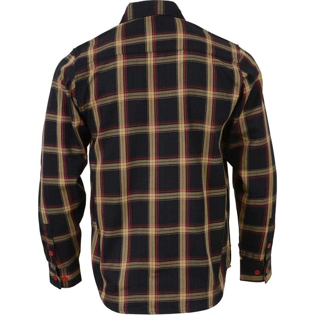 Camisa de Cuadros de Algodón Milwaukee Leather 5X Grande