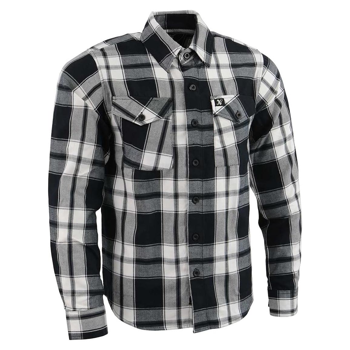 Camisa de Franela a Cuadros Hombre Milwaukee Leather XXL