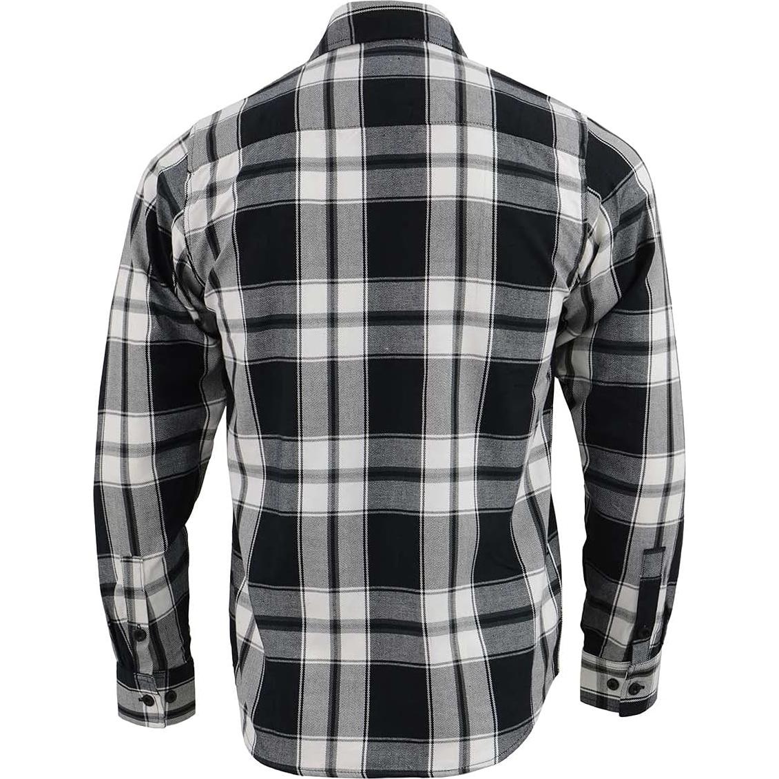 Camisa de Franela a Cuadros Hombre Milwaukee Leather XXL