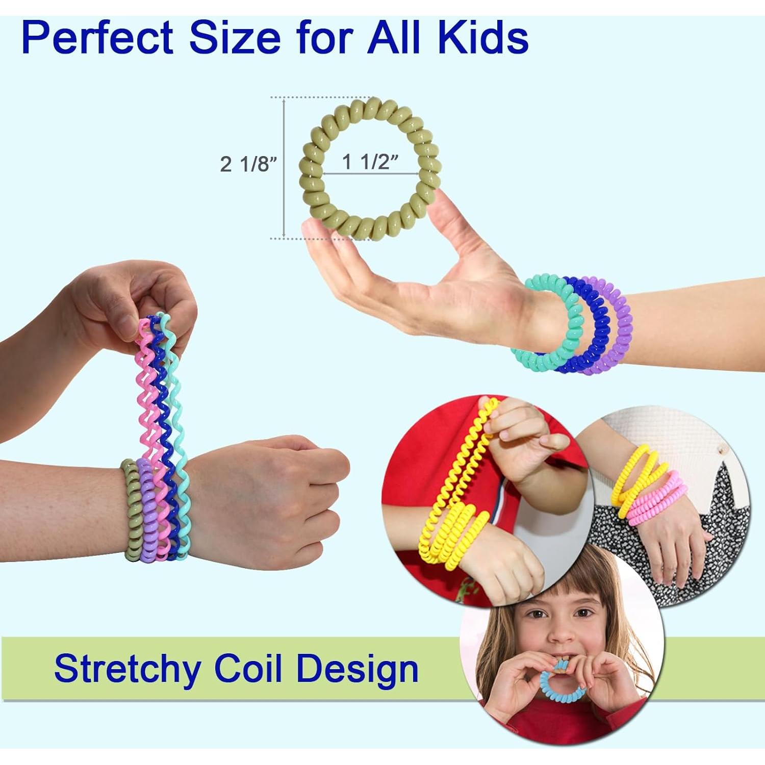 Pulseras Masticables Sensoriales Olugu - Paquete de 8 Unidades