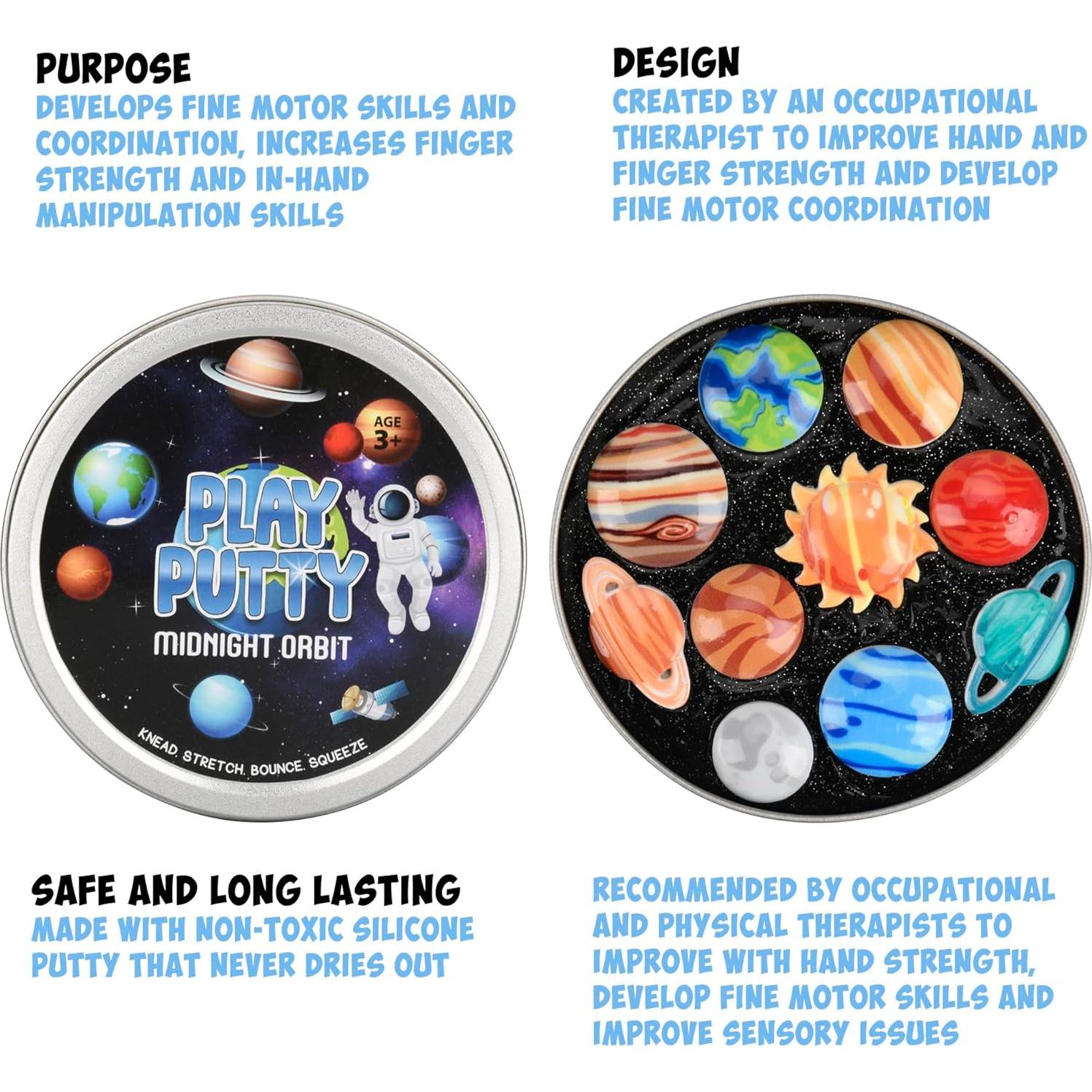 Play Putty Terapia Putty Espacial 99g con 10 Encantos