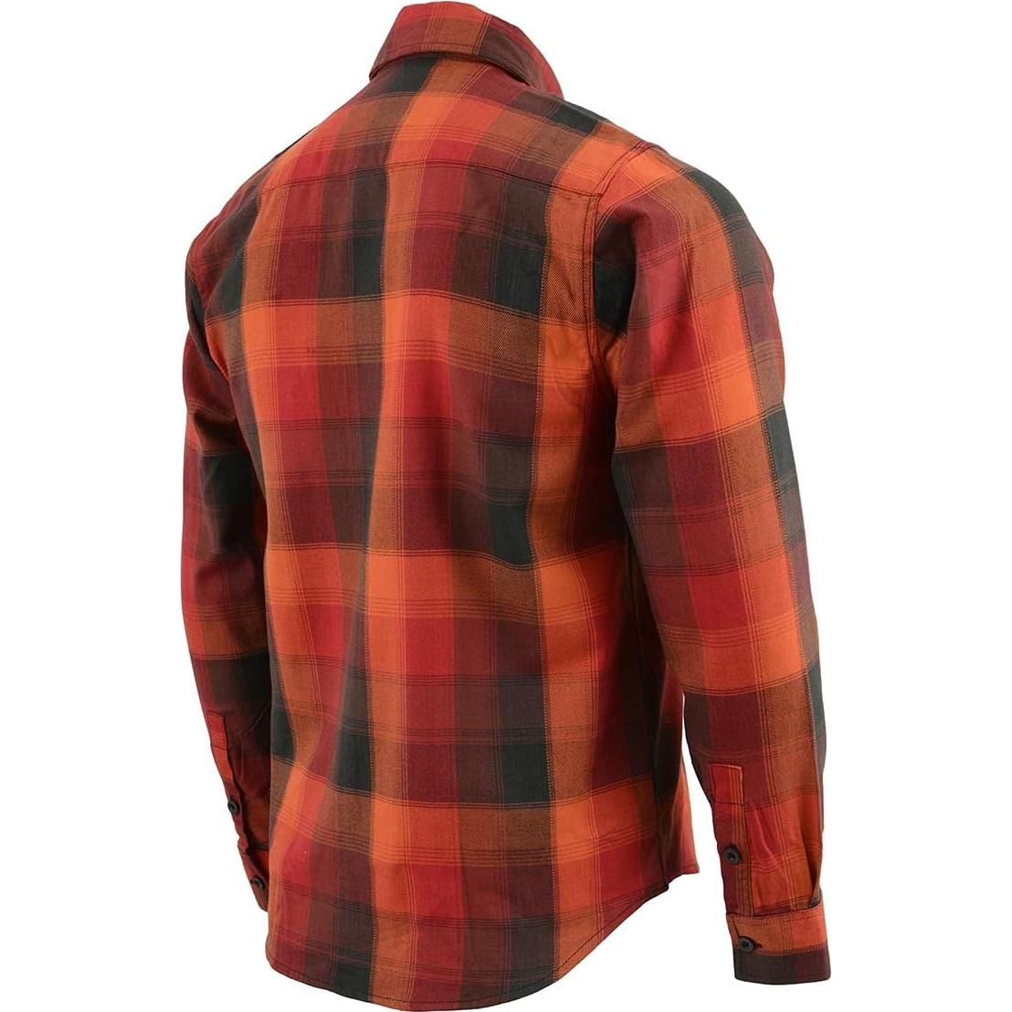 Camisa de Franela a Cuadros Hombre Milwaukee Leather XL