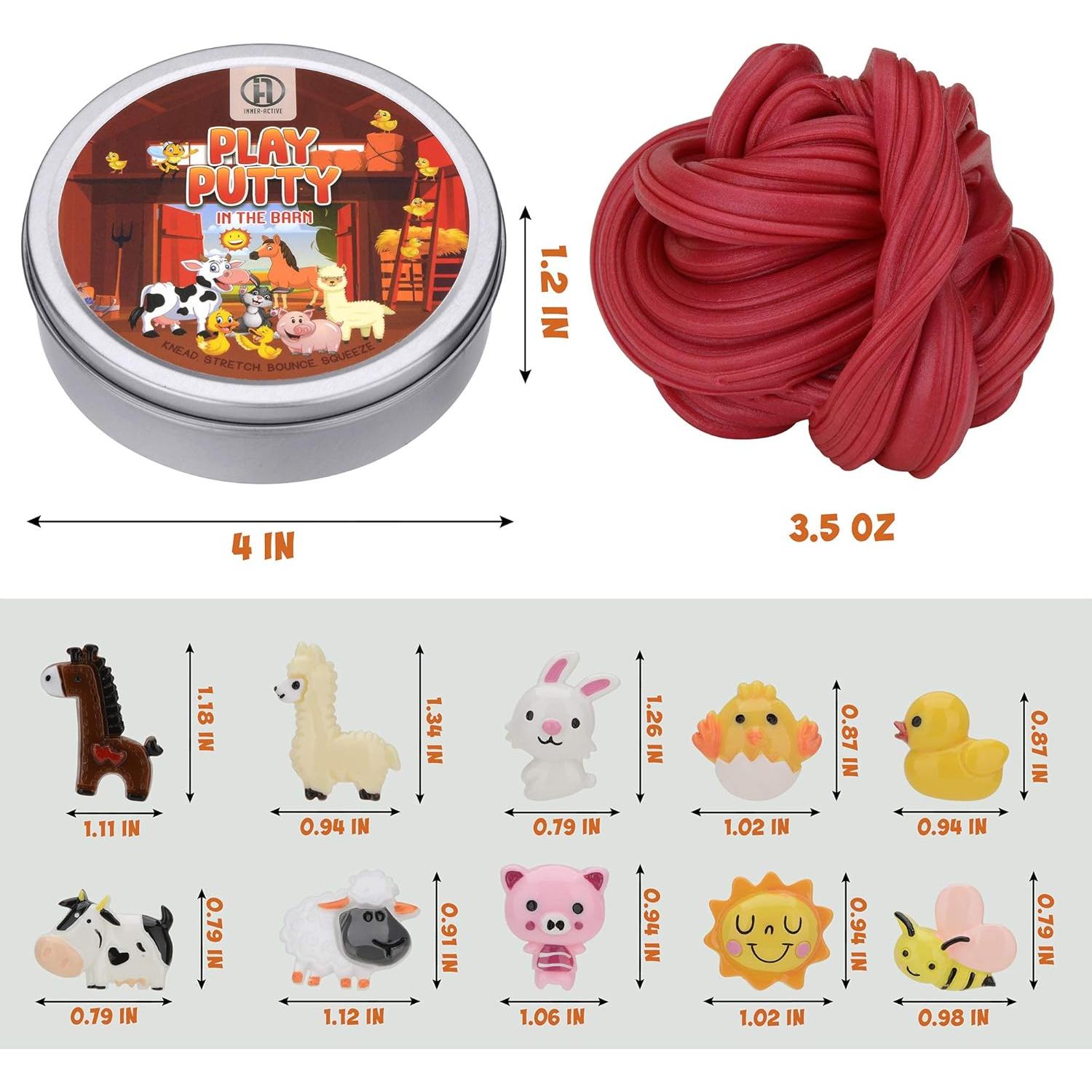 Play Putty Terapia para Niños INNER-ACTIVE 99g con Encantos