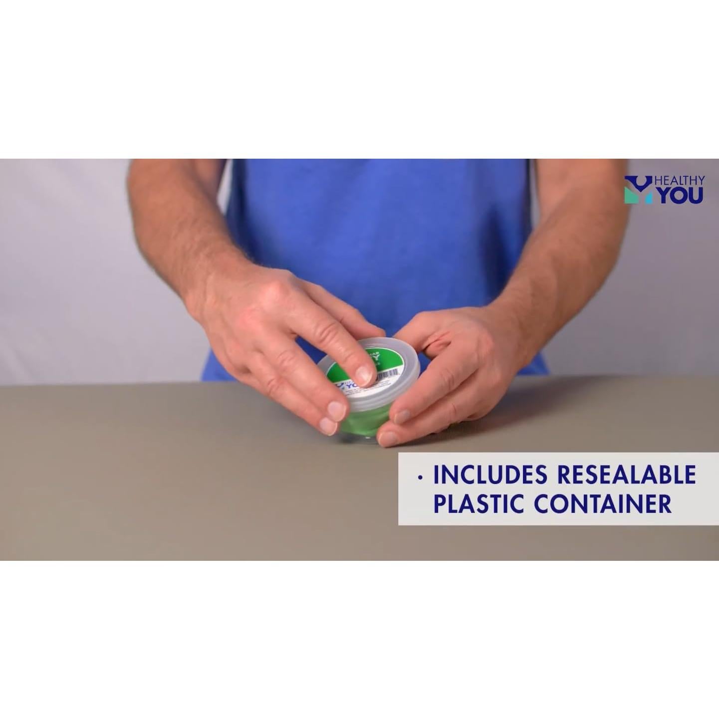 Masilla de Rehabilitación de Mano Healthy You 113.4 g Amarillo