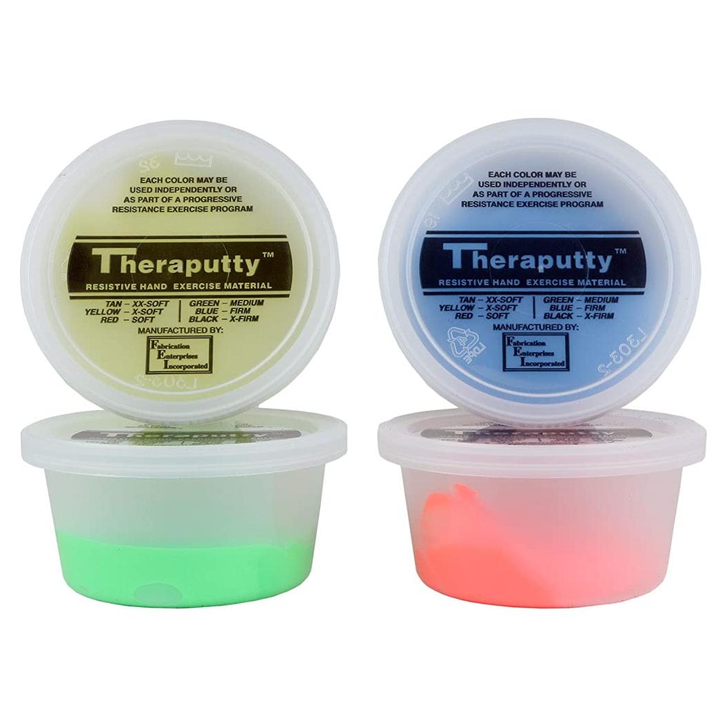 Masilla de Ejercicio CanDo TheraPutty Set 4 Piezas 56.7g