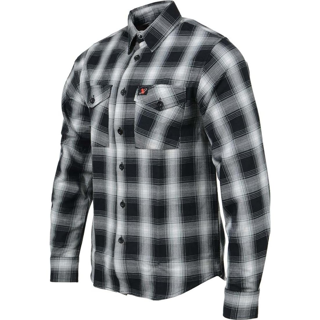 Camisa de Cuadros de Algodón Milwaukee Leather Manga Larga