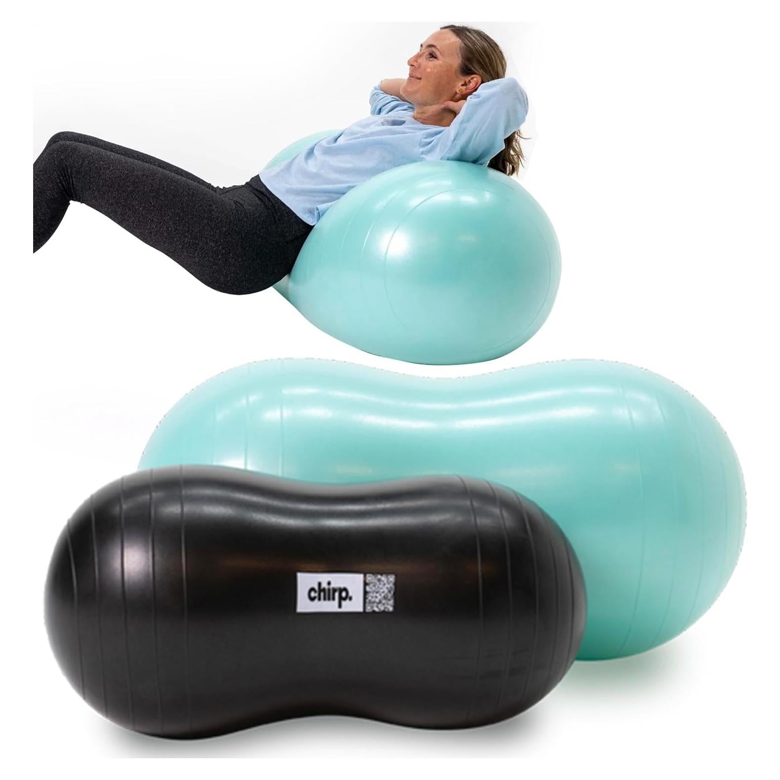 Pelota de Movilidad Chirp Nube Cacahuate 2 Piezas 100x50cm 60x30cm