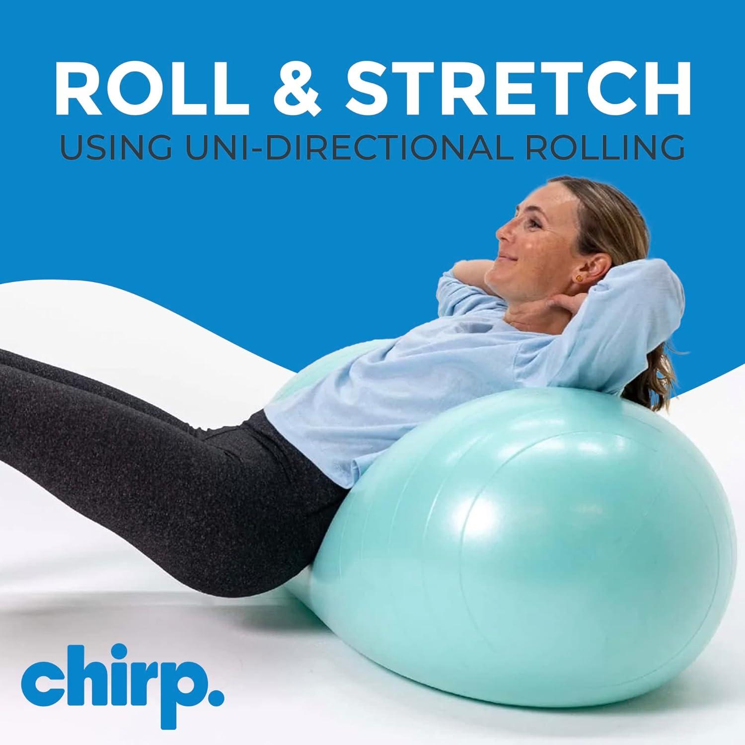 Pelota de Movilidad Chirp Nube Cacahuate 2 Piezas 100x50cm 60x30cm