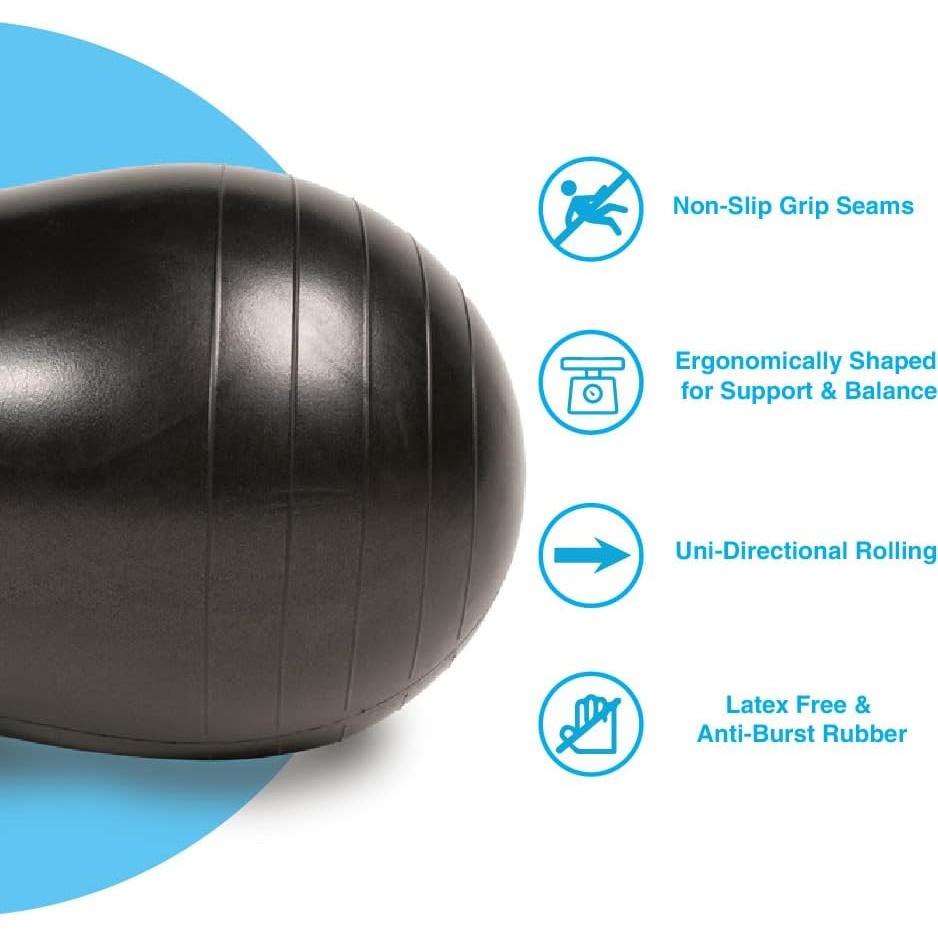 Pelota de Movilidad Chirp Nube Cacahuate 2 Piezas 100x50cm 60x30cm