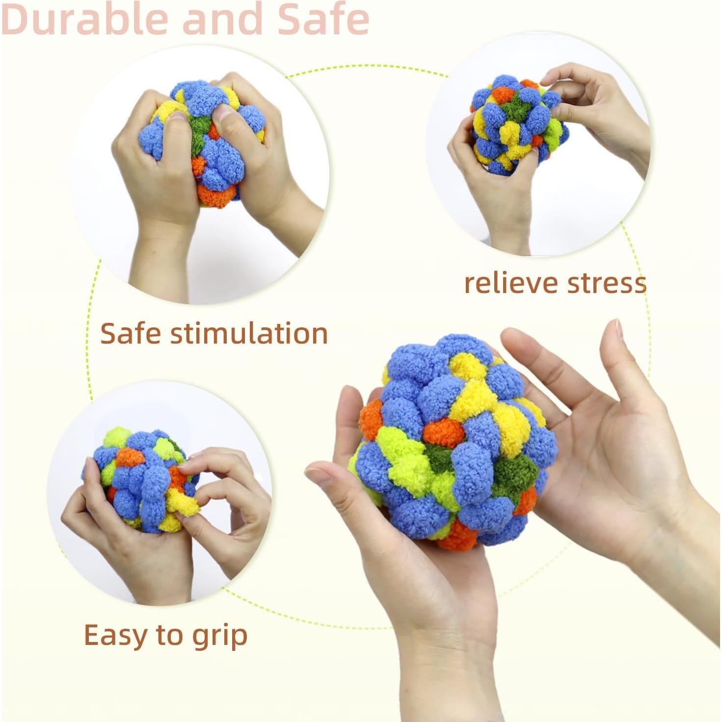 Pelota Fidget Sensorial Welsoon para Alivio de Ansiedad 10.16 cm