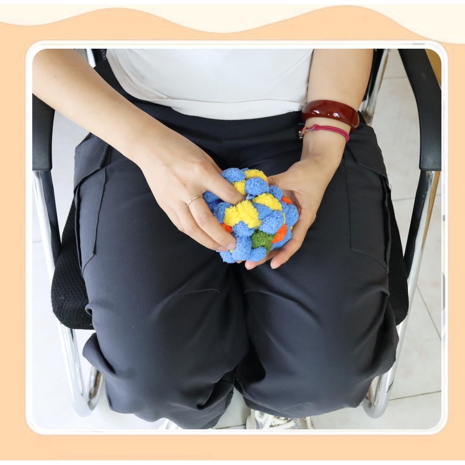 Pelota Fidget Sensorial Welsoon para Alivio de Ansiedad 10.16 cm