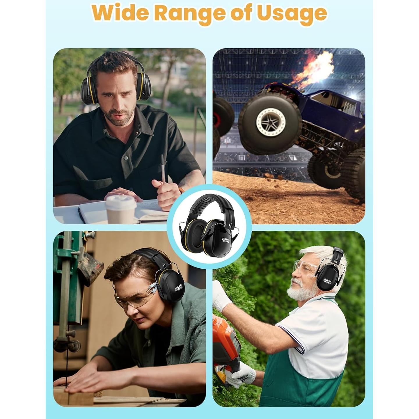 Auriculares Dr.meter con Cancelación de Ruido 31dB para Adultos y Niños