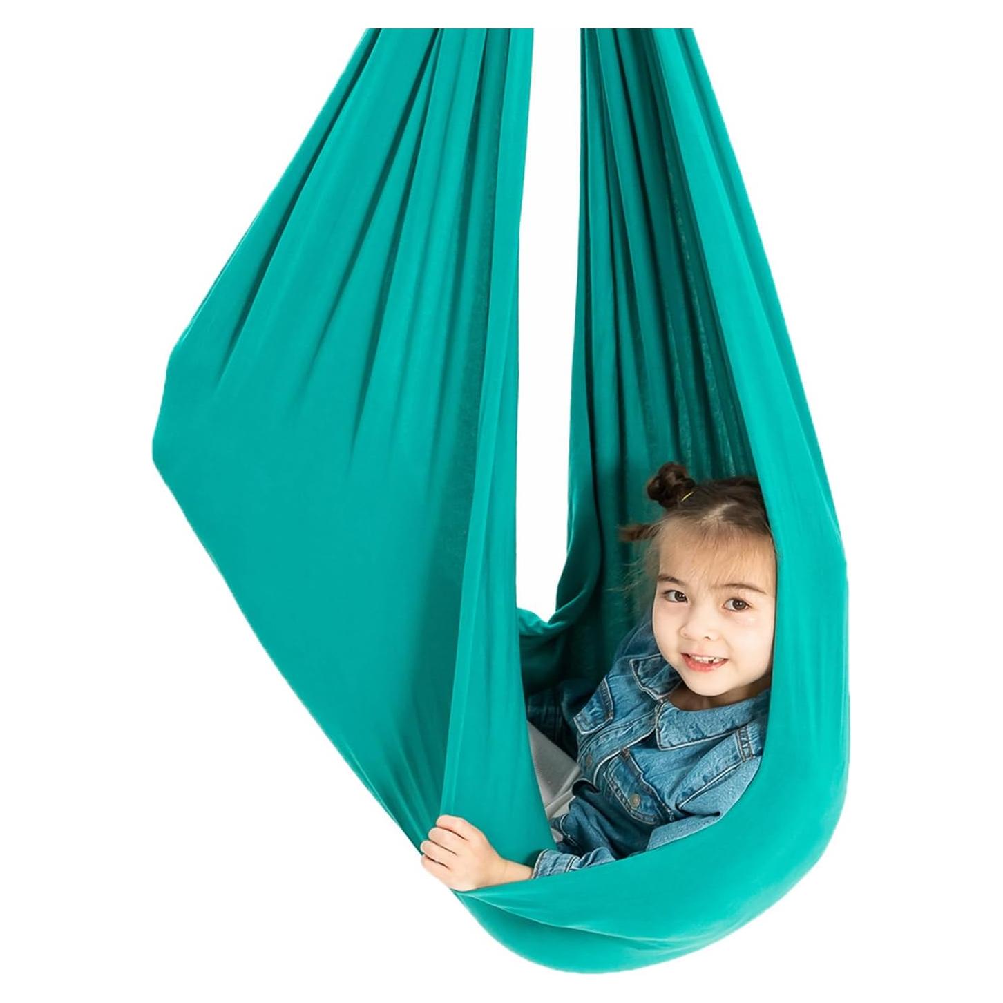 Columpio Sensorial Terapéutico YAERSI Verde 81.5x81.5cm