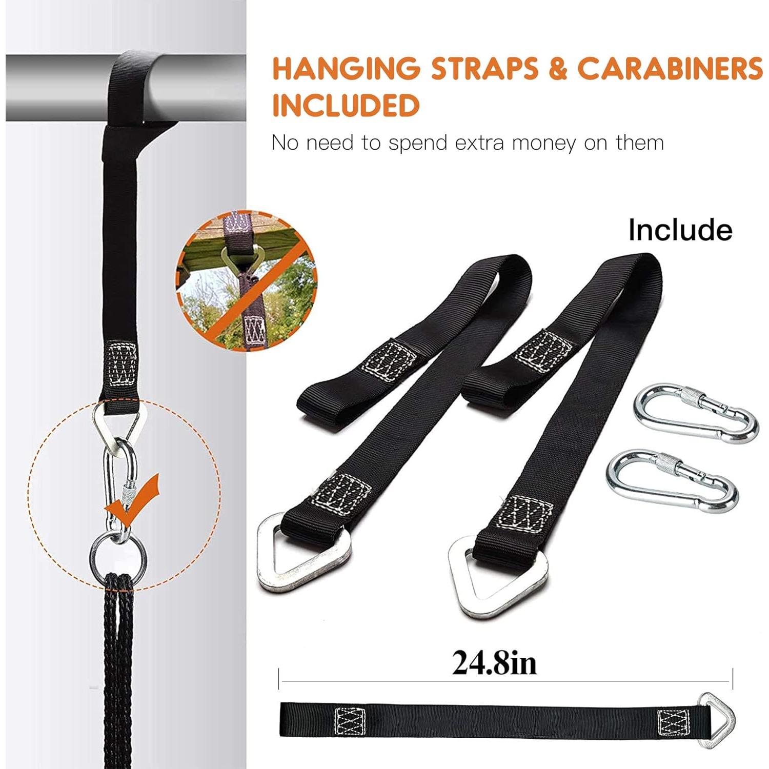 Columpio de Árbol PACEARTH 101.6 cm Multicolor 408 kg