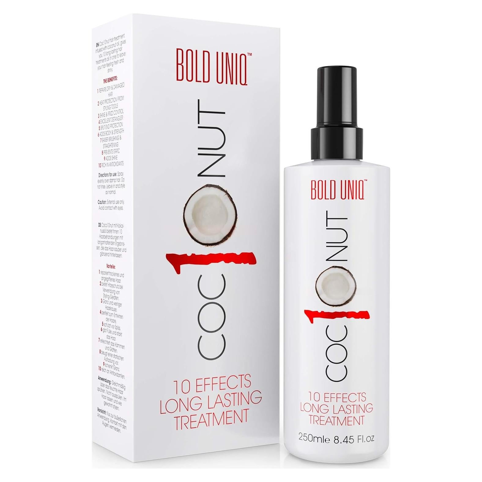 Spray Protección Térmica Coco Bold Uniq 250ml Anti Frizz