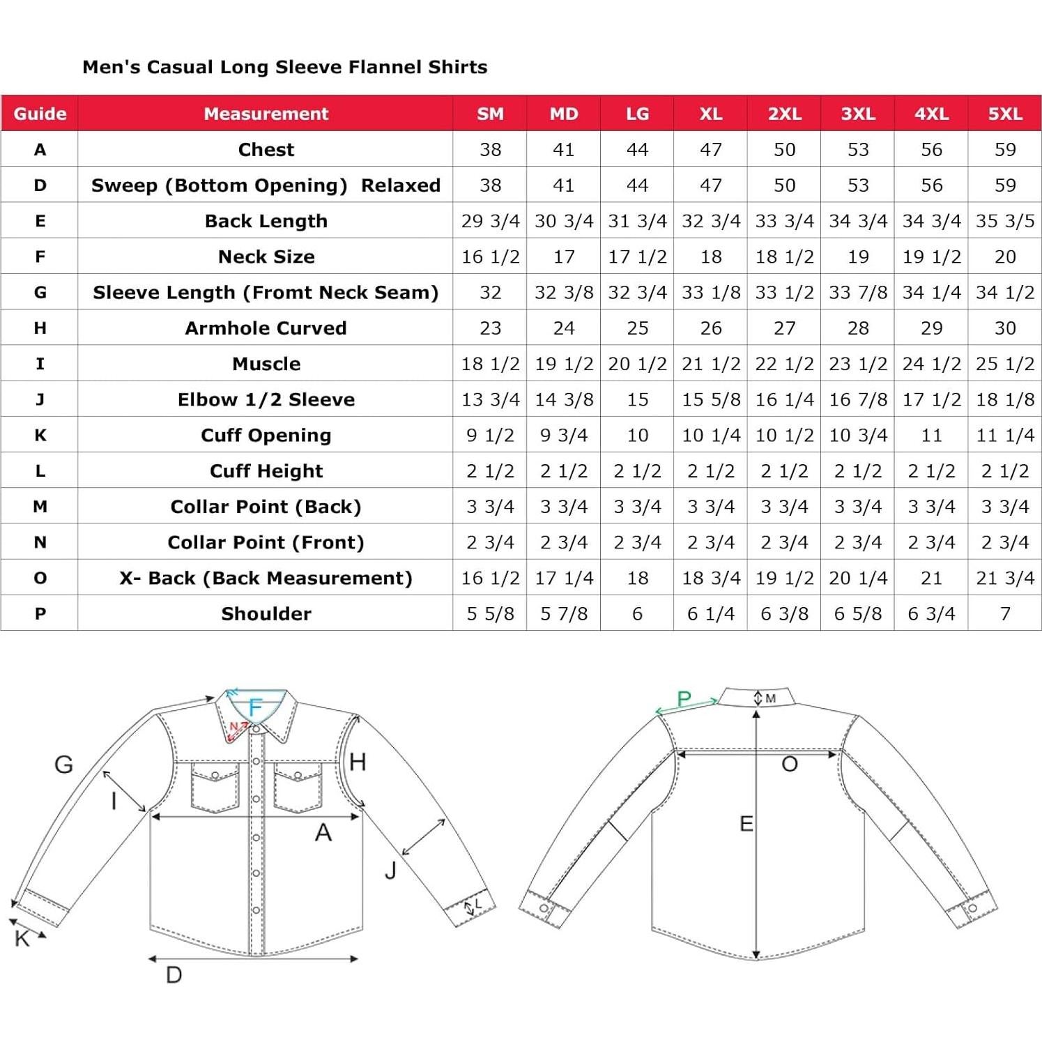Camisa de Cuadros de Algodón Milwaukee Leather 3X Grande