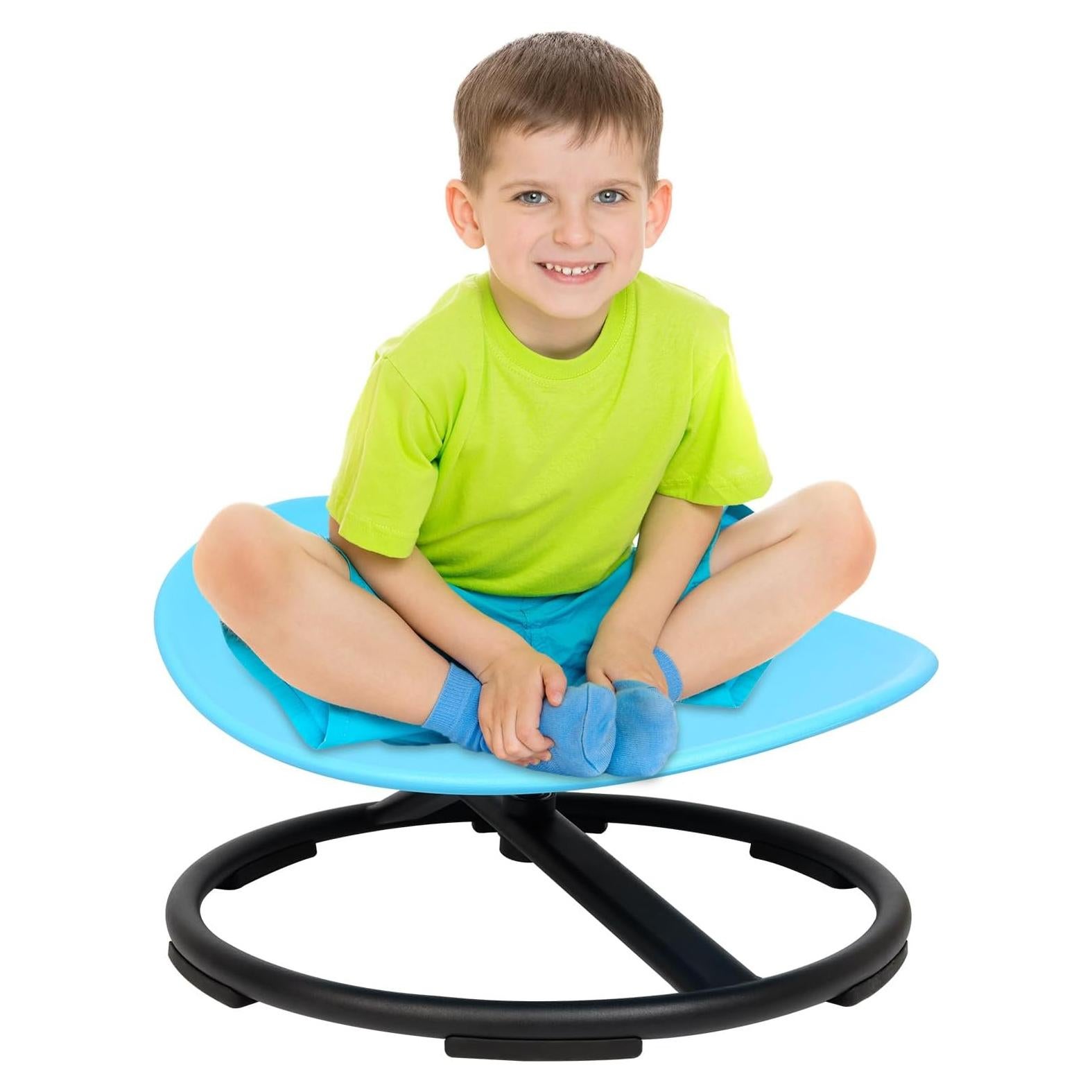 Silla Giratoria Sensorial ITEFDTUTNE Azul para Niños