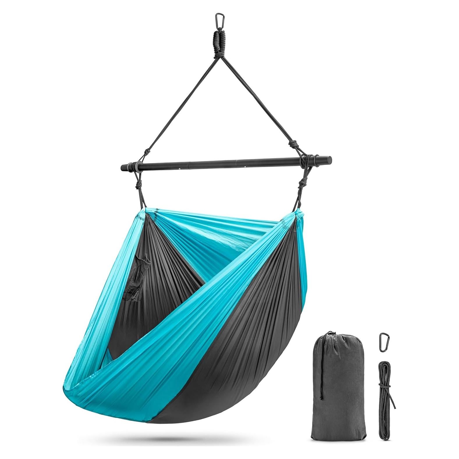 Silla Hamaca Colgante Sorbus Azul - Plegable y Liviana 227 kg