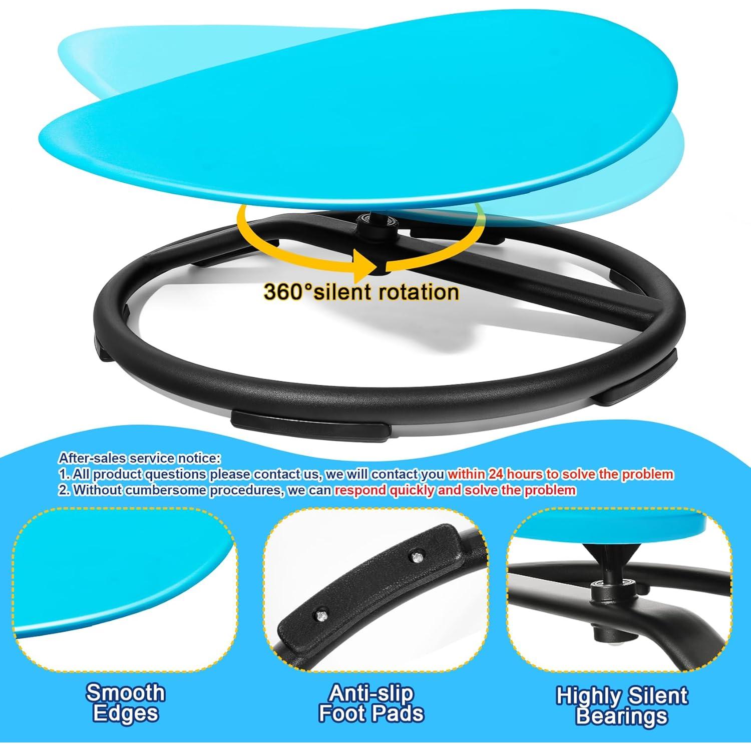 Silla Giratoria Sensorial NeoKaleido Rhea-Chair Azul