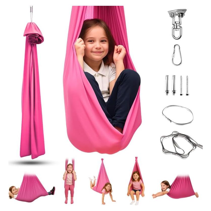 Columpio Sensorial SYNOR Rosa 170x170 cm 100 kg