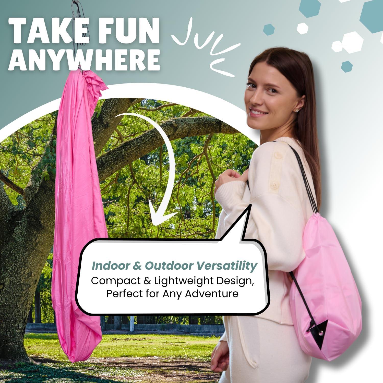 Columpio Sensorial SYNOR Rosa 170x170 cm 100 kg