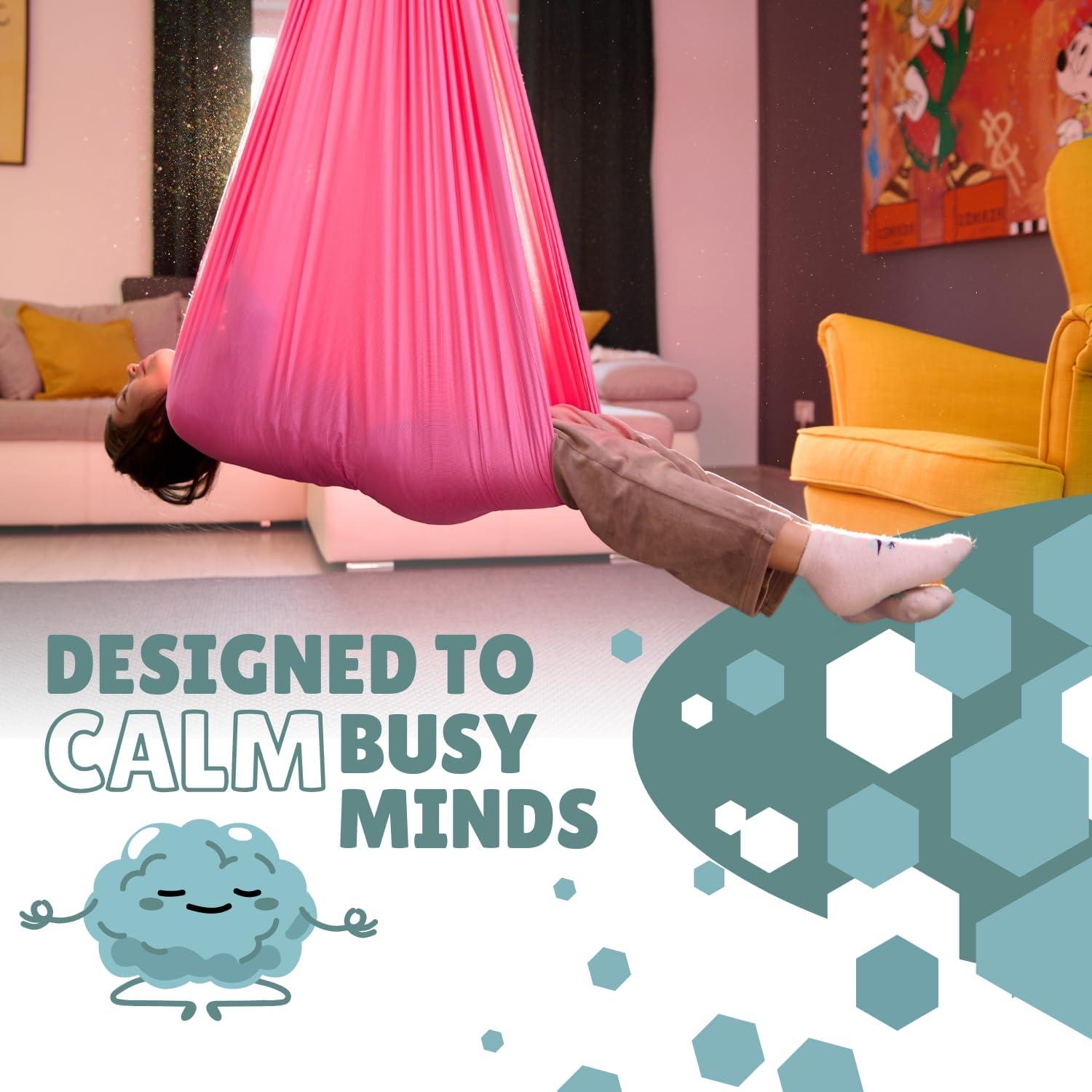 Columpio Sensorial SYNOR Rosa 170x170 cm 100 kg