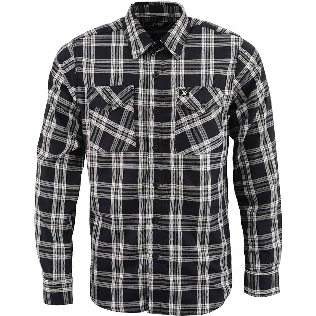 Camisa de Cuadros de Algodón Milwaukee Leather Manga Larga