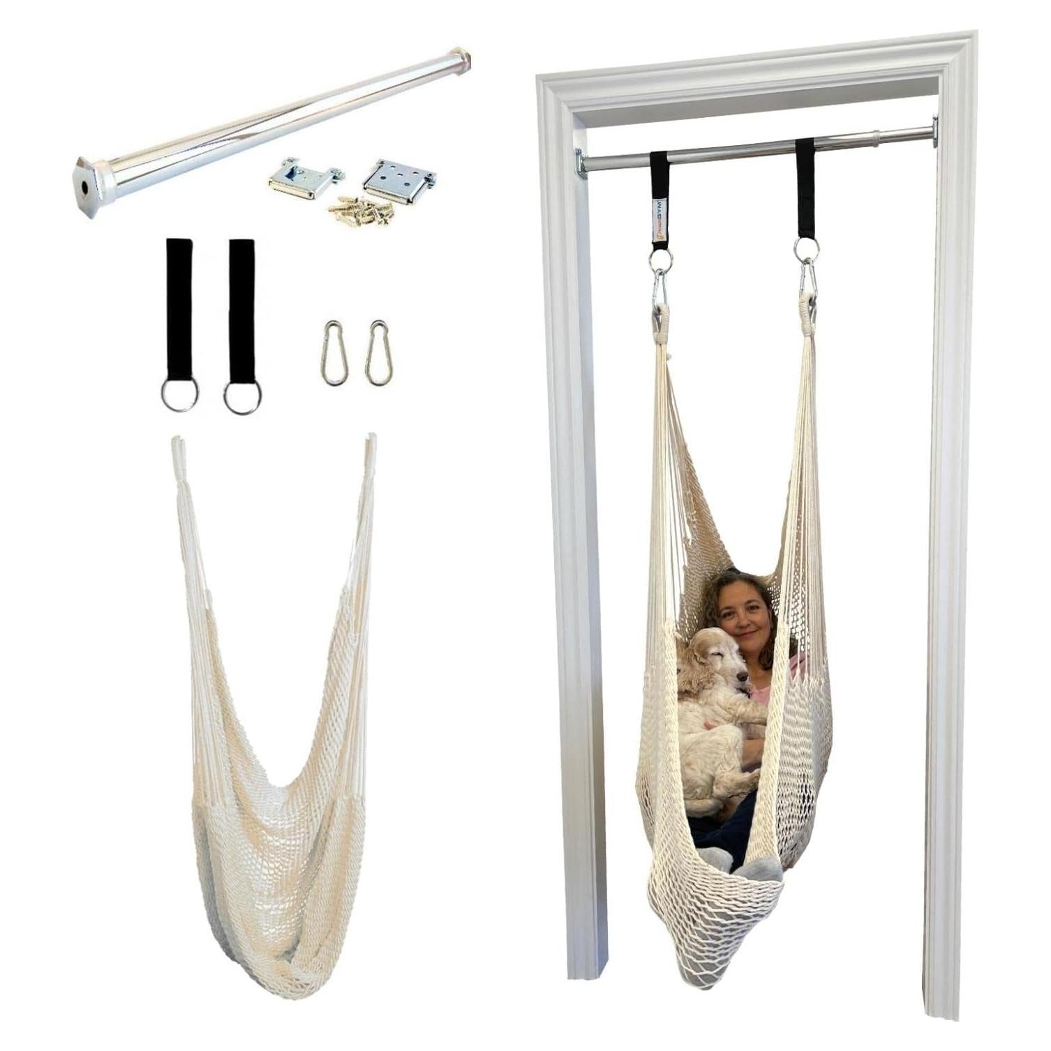 Hamaca de Puerta DreamGYM - Silla Sensorial para Adultos y Niños