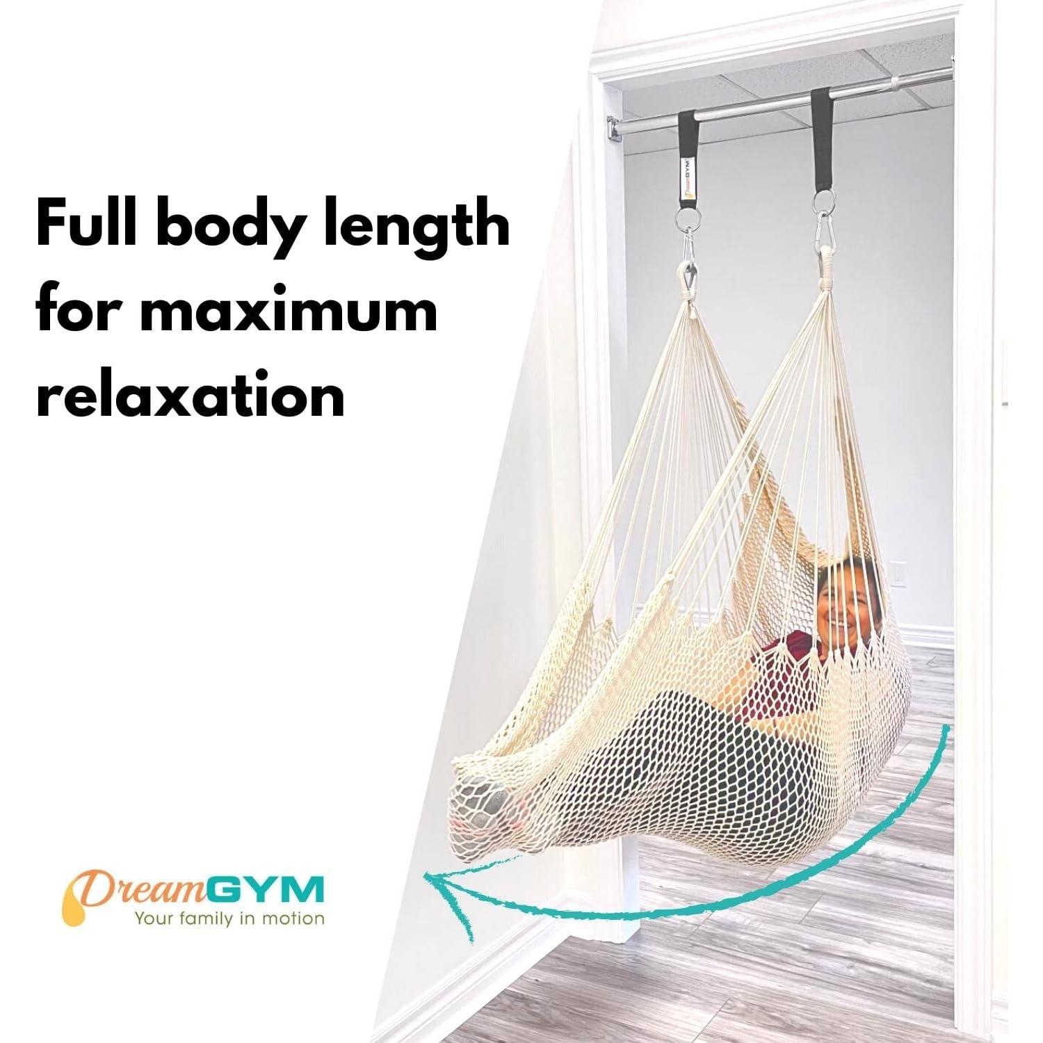 Hamaca de Puerta DreamGYM - Silla Sensorial para Adultos y Niños