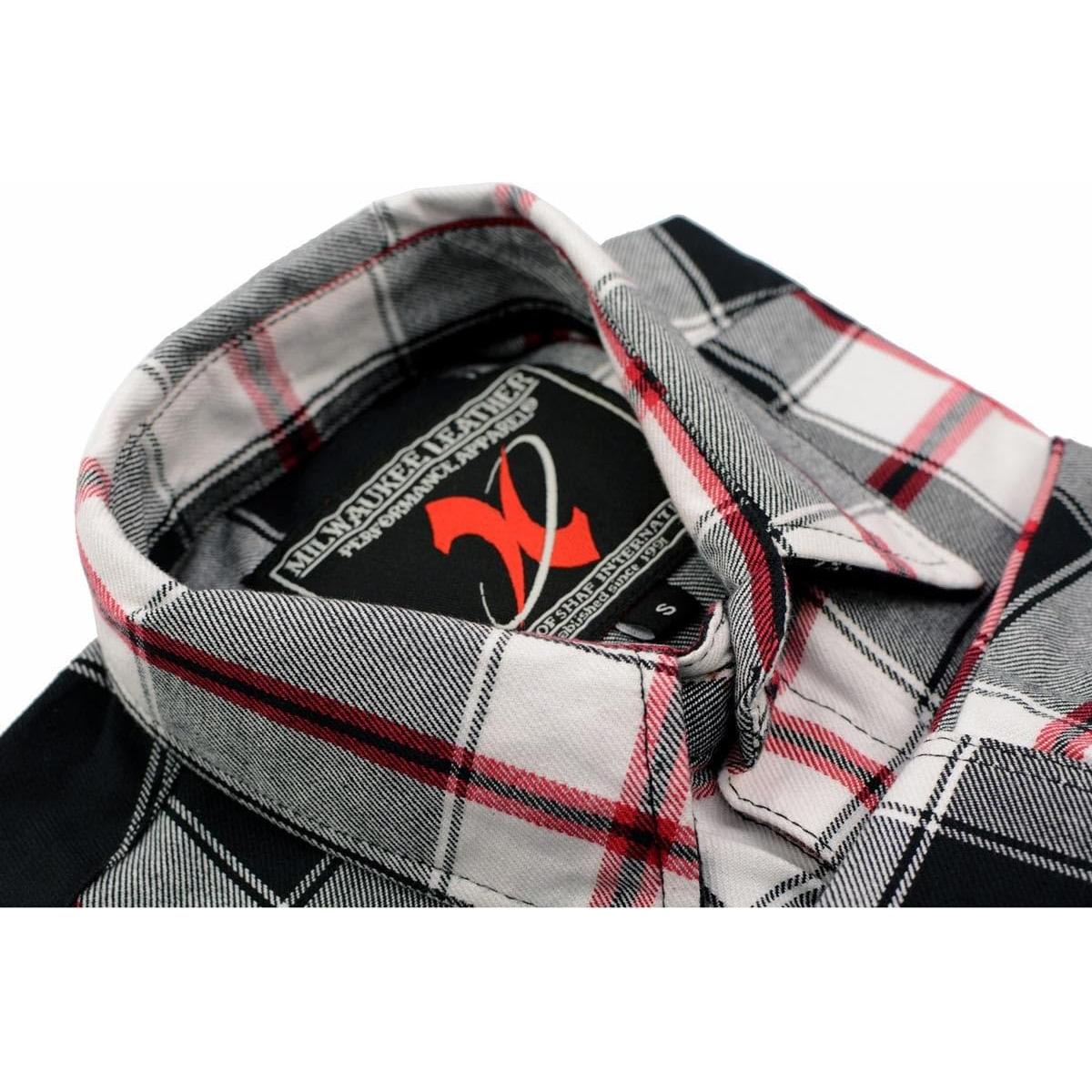 Camisa de Franela a Cuadros Hombre Milwaukee Leather XXL