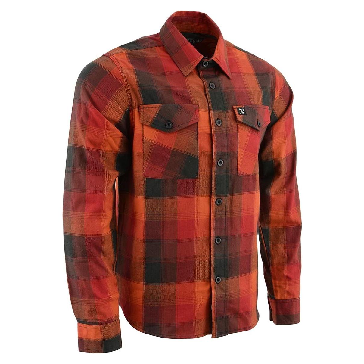 Camisa de Franela a Cuadros Hombre Milwaukee Leather 4X Grande