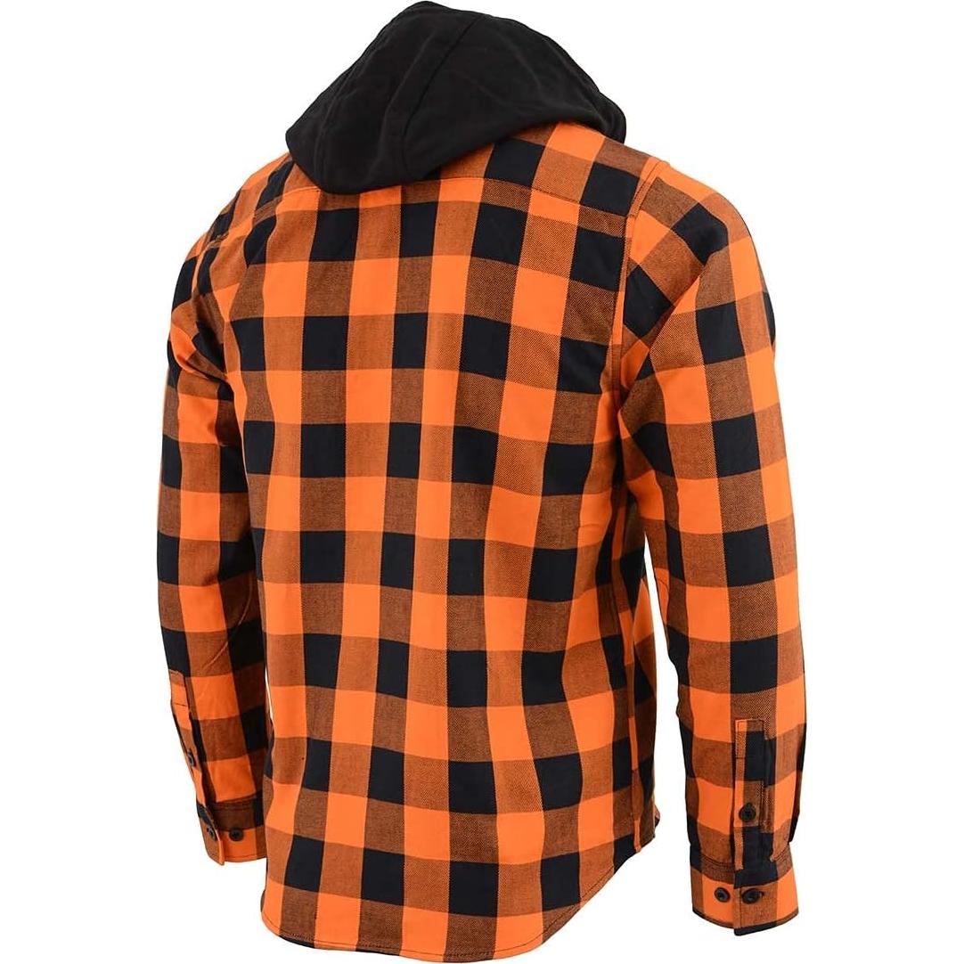 Camisa de Franela a Cuadros Hombre Milwaukee Leather - Algodón