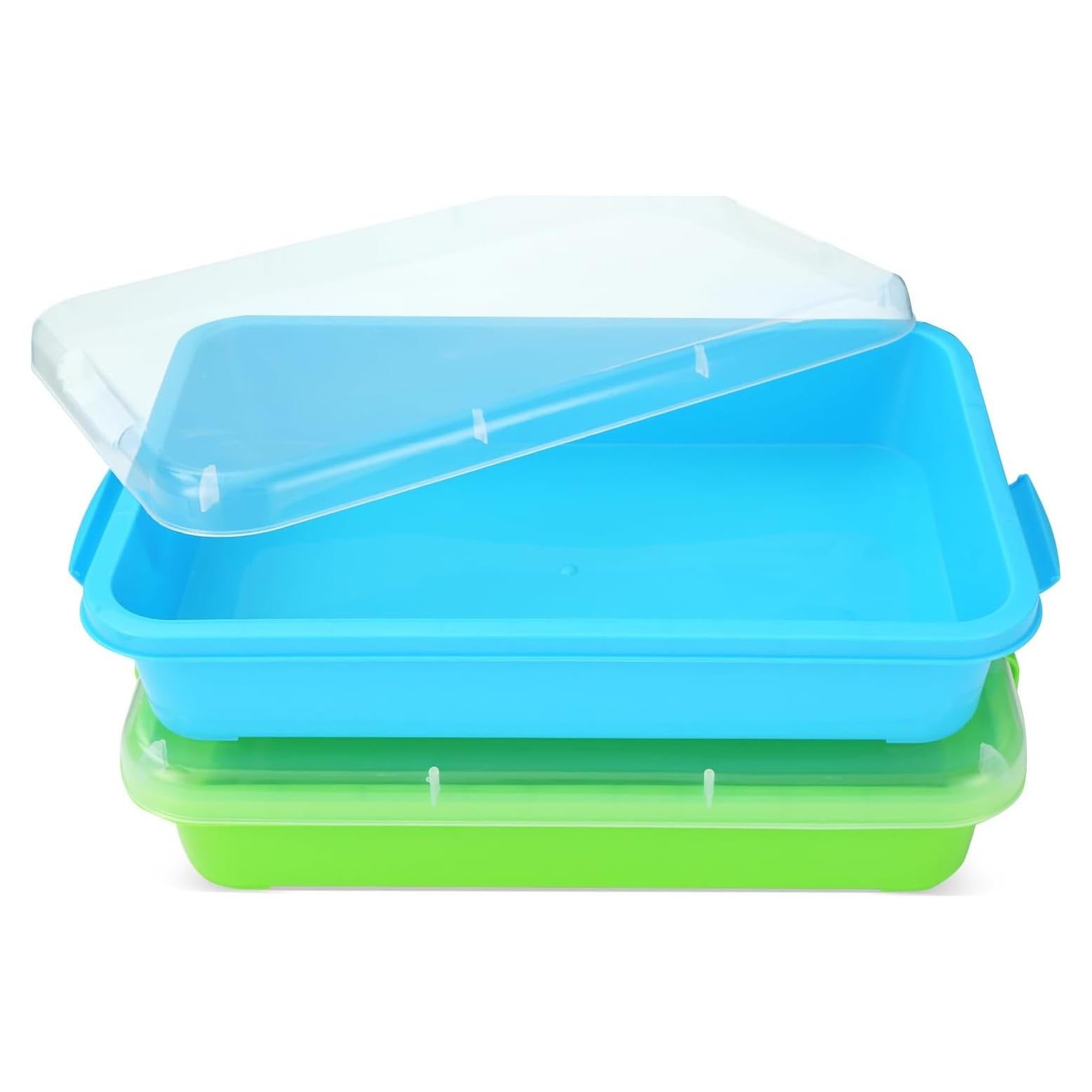 Bandeja de Arena Sensorial AtMini 38.1x25.4cm con Tapa