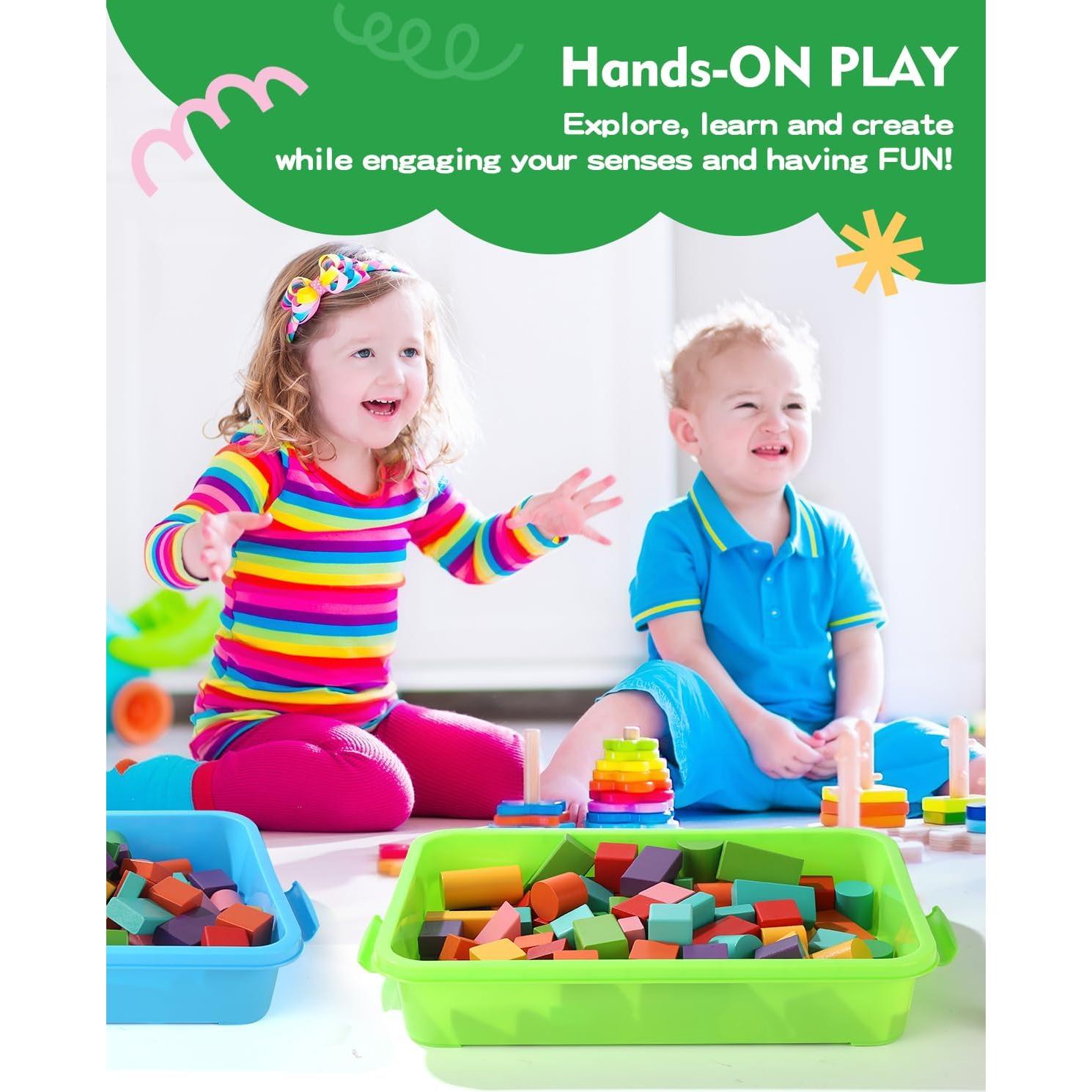 Bandeja de Arena Sensorial AtMini 38.1x25.4cm con Tapa