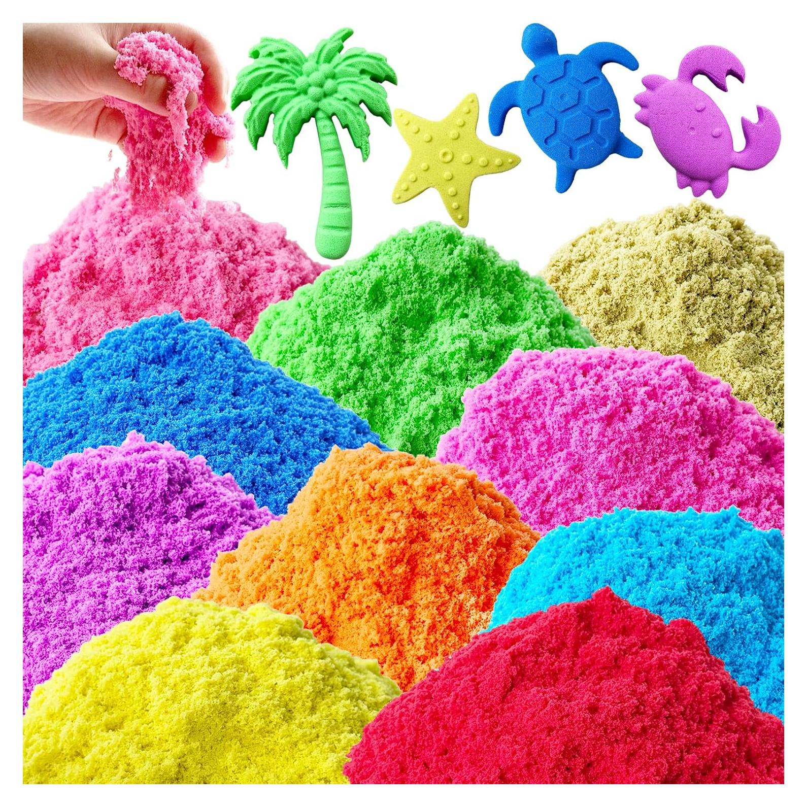 Arena de Juego Sensorial Guuozzli 3 kg 10 Colores Mágicos