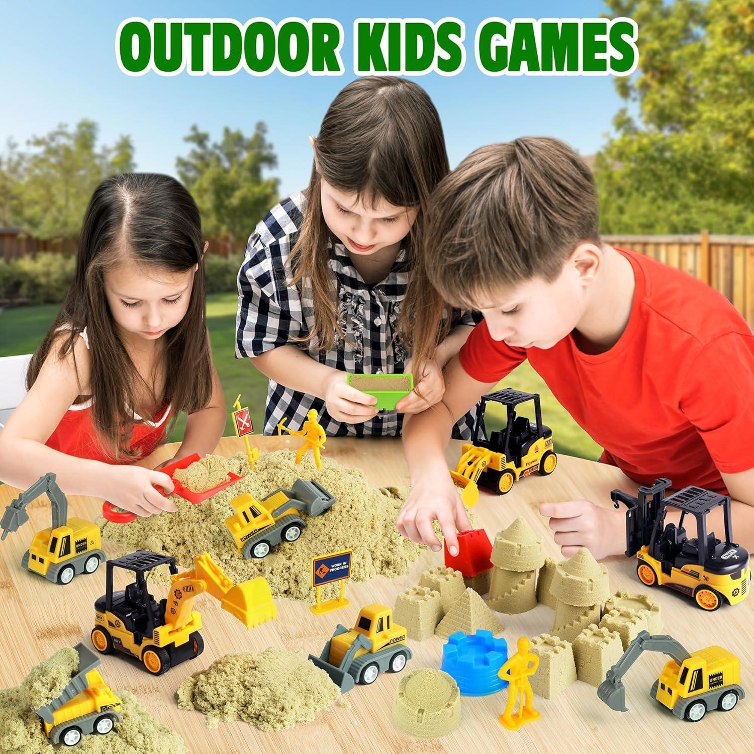 Kit de Construcción de Arena Billeeit - 36 Piezas para Niños 3+