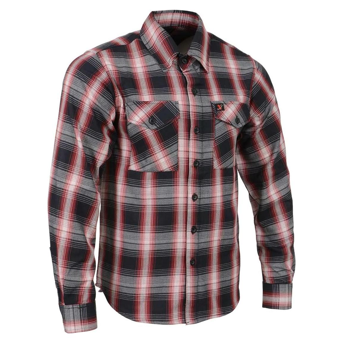 Camisa de Franela a Cuadros Hombre Milwaukee Leather Mediana