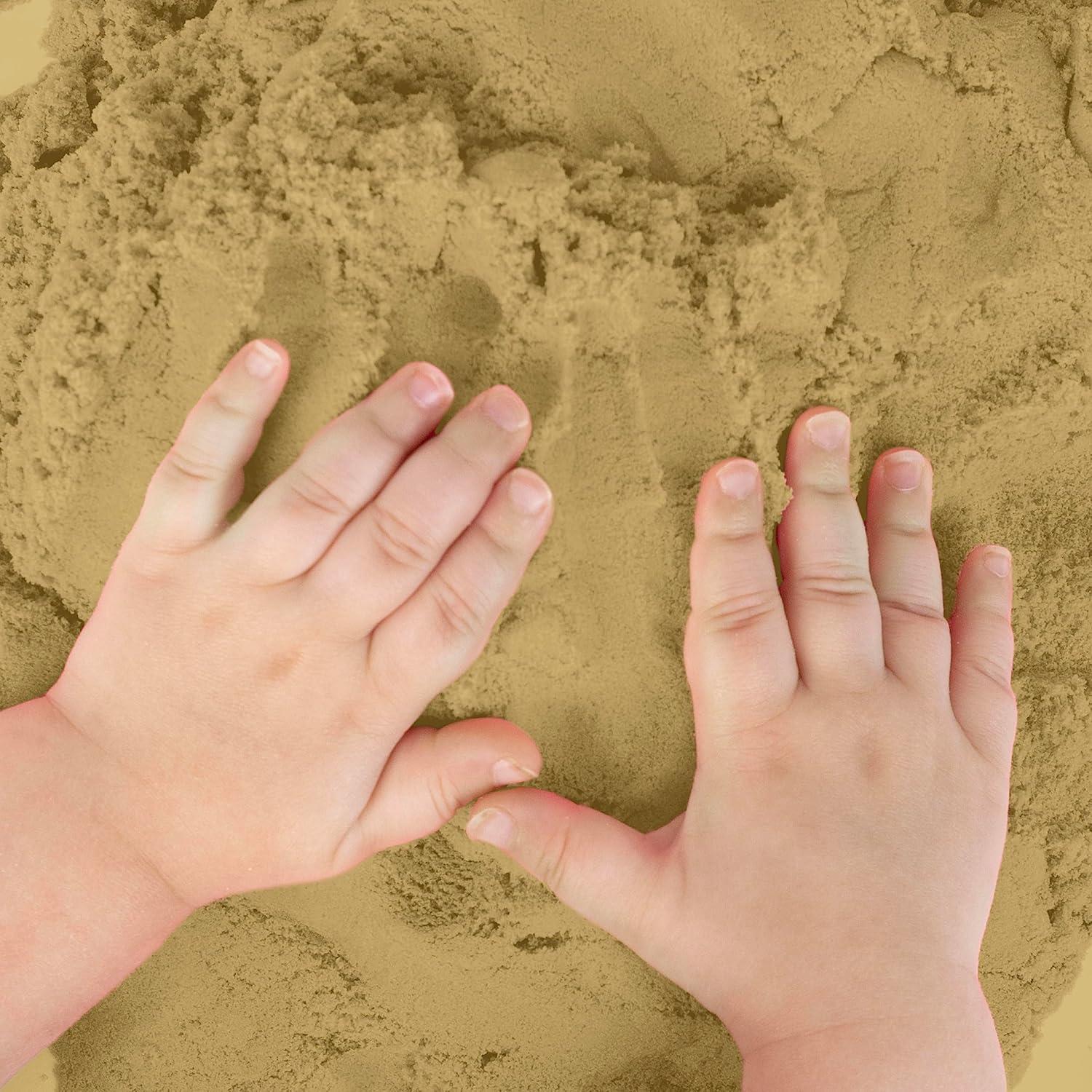 Arena Sensorial a Granel 4.54 kg Beige con Contenedor