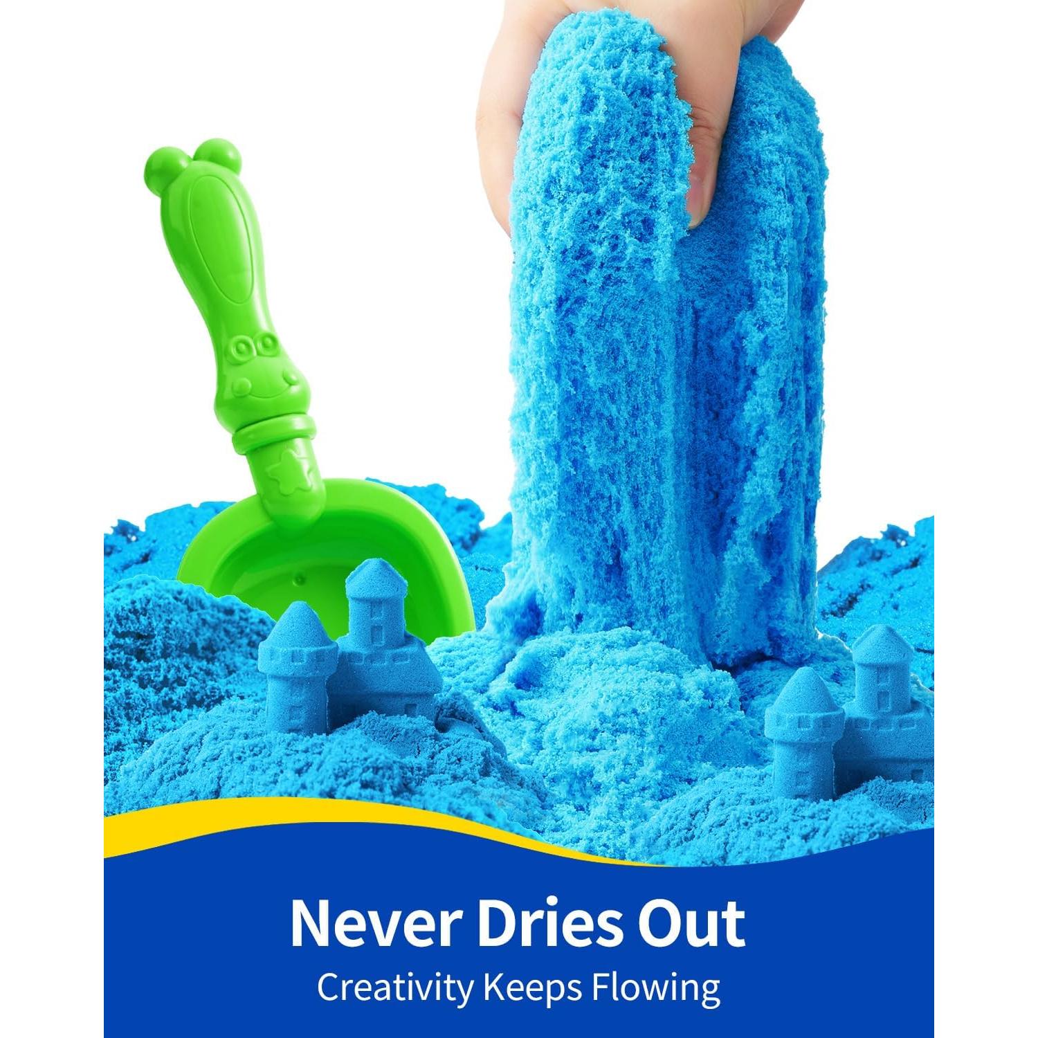 Arena Moldeable Multicolor OleOletOy 5.44 kg - Juguetes Sensoriales