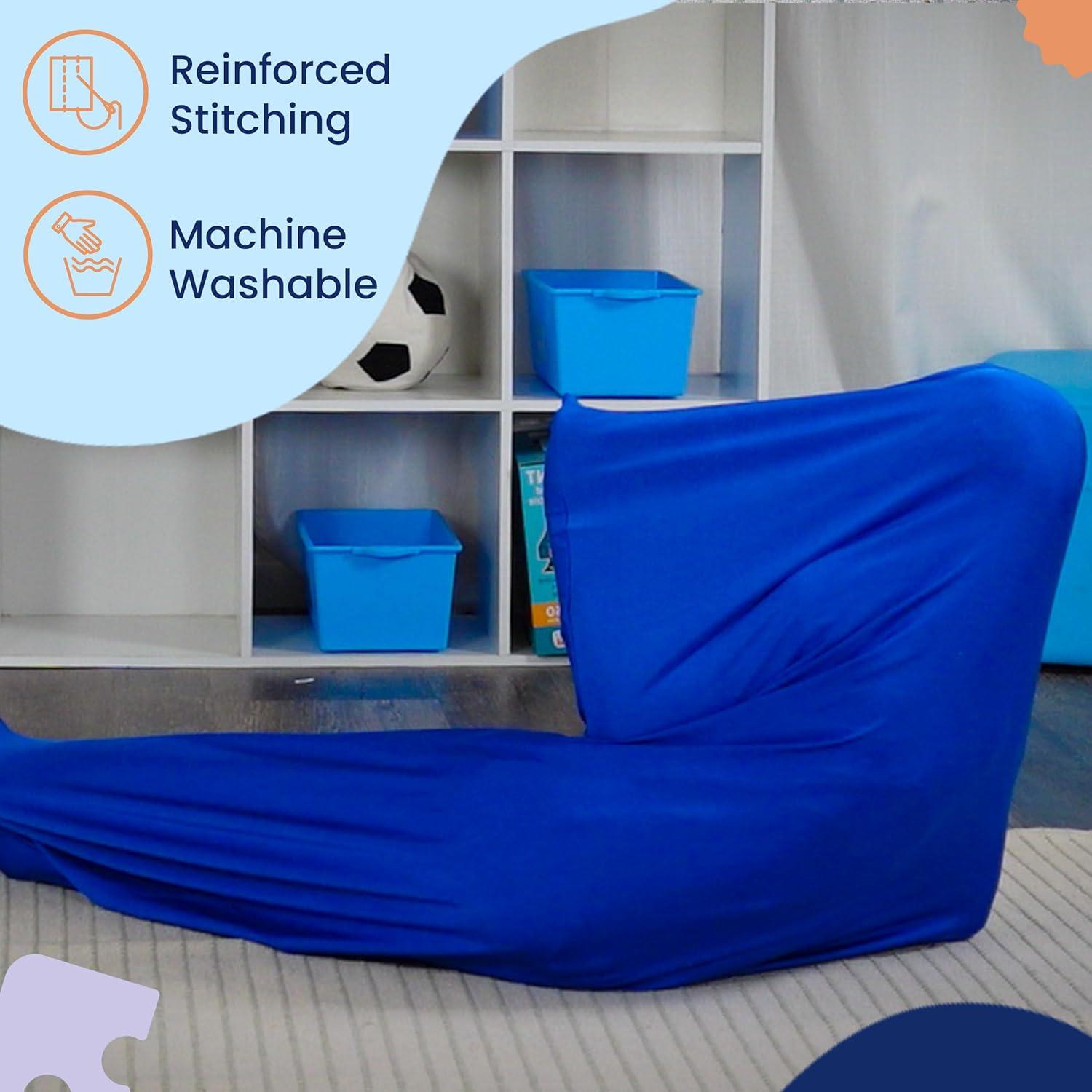 Saco corporal sensorial Kidscalma Mediano Azul Real