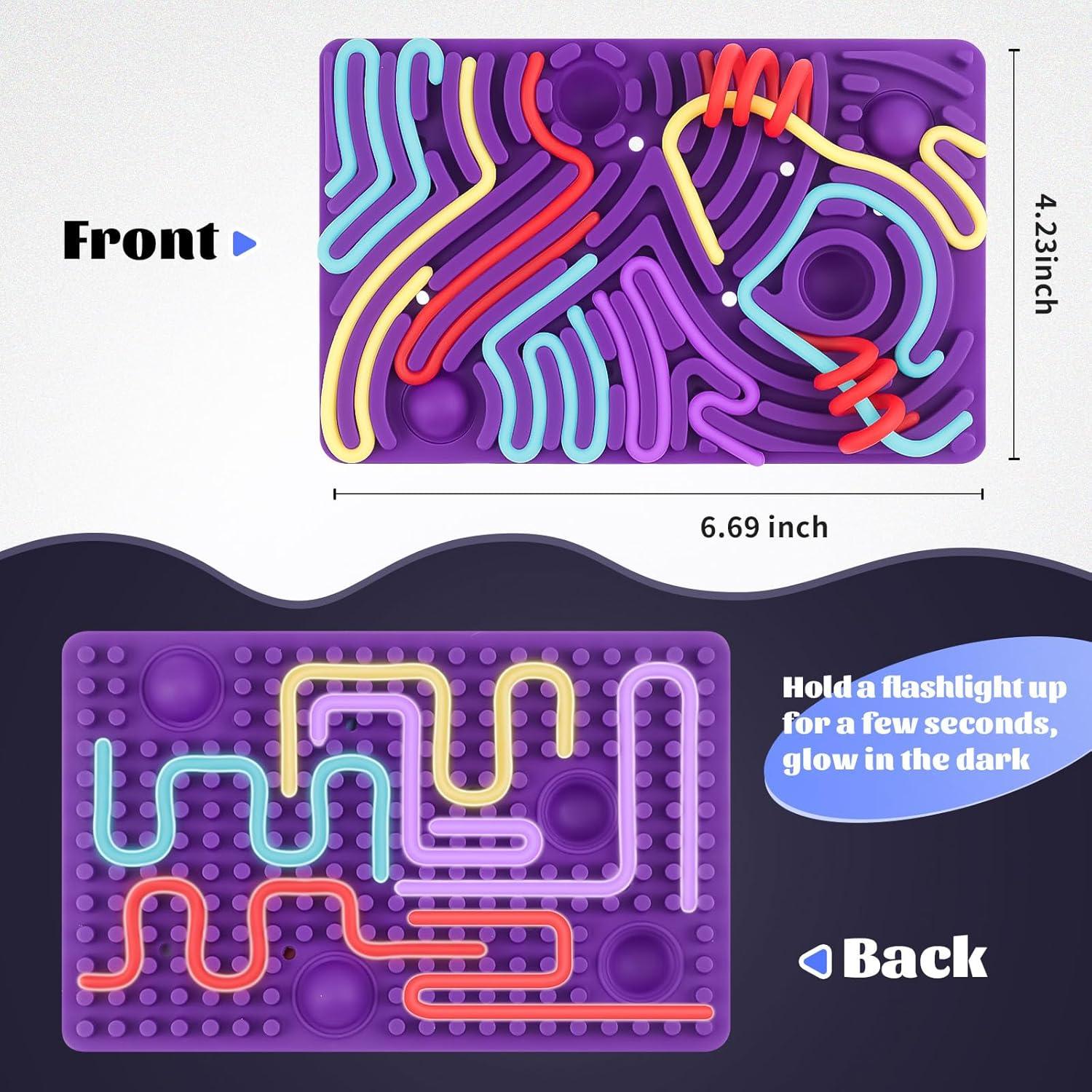 Tablero de Actividad Sensorial QETRABONE 16.99x10.74cm 20 Cuerdas