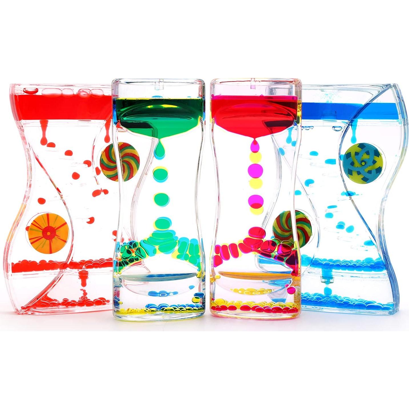 Temporizador Líquido Antiestrés XINBAOHONG 4-Pack 7.91x12.91cm