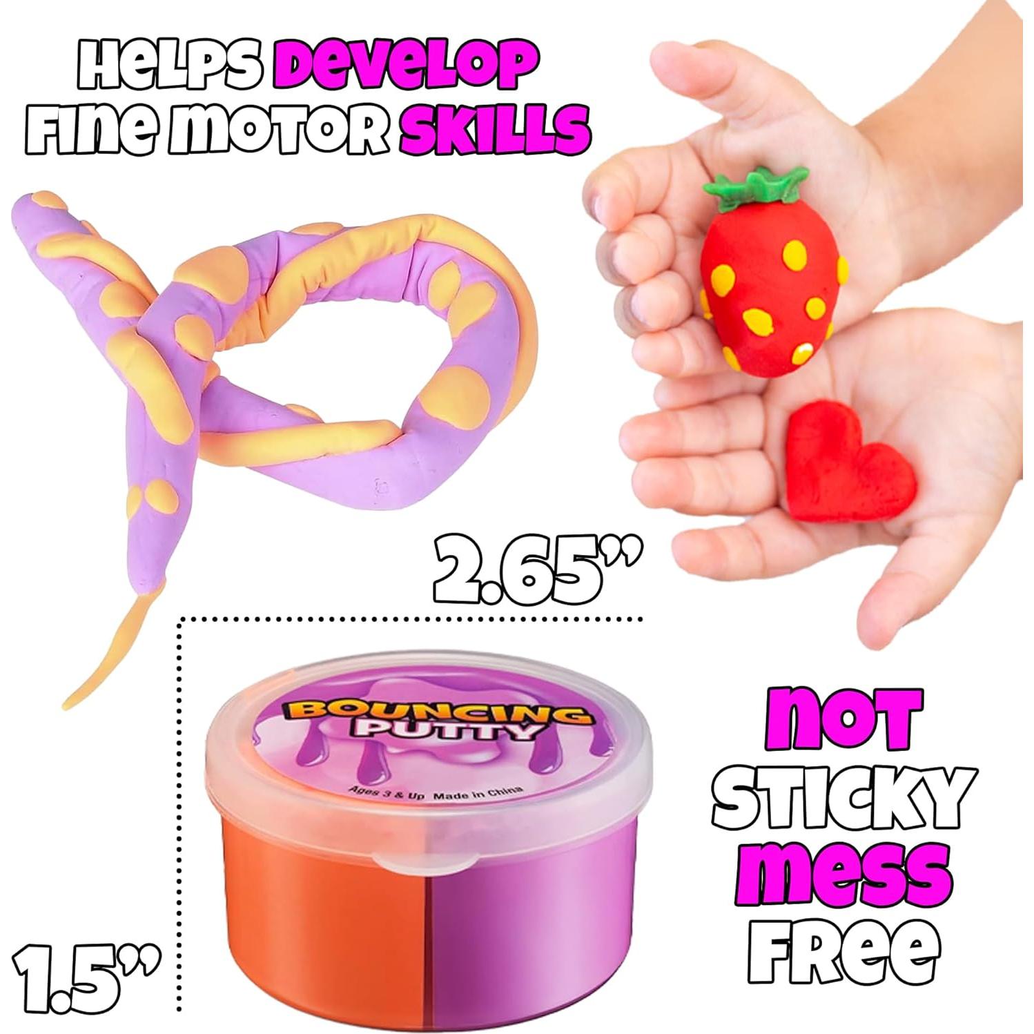 Pasta Rebotadora Neón Bedwina - Paquete de 12 Unidades