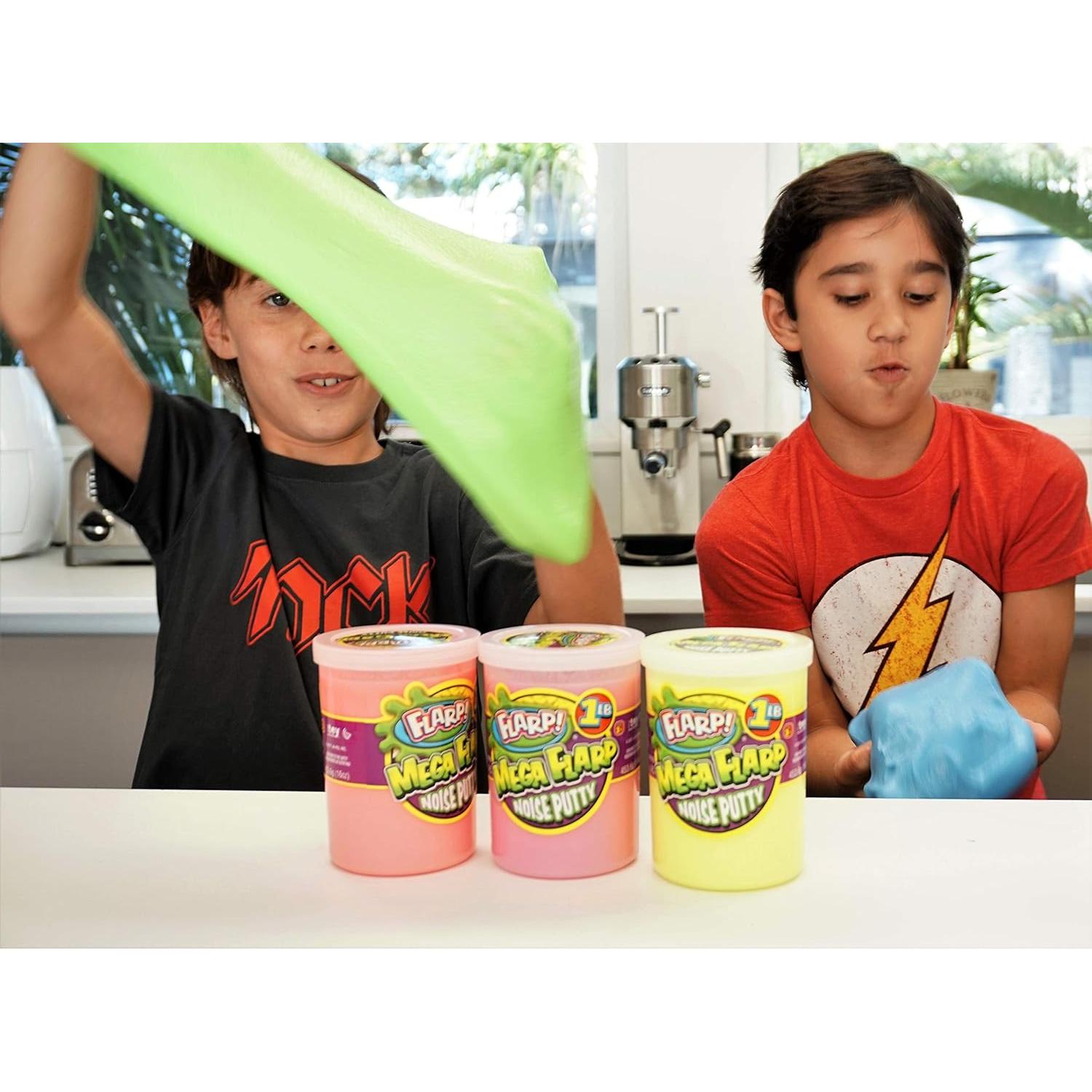 Putty Antiestrés Mega Flarp 0.45 kg JA-RU Aromatizado