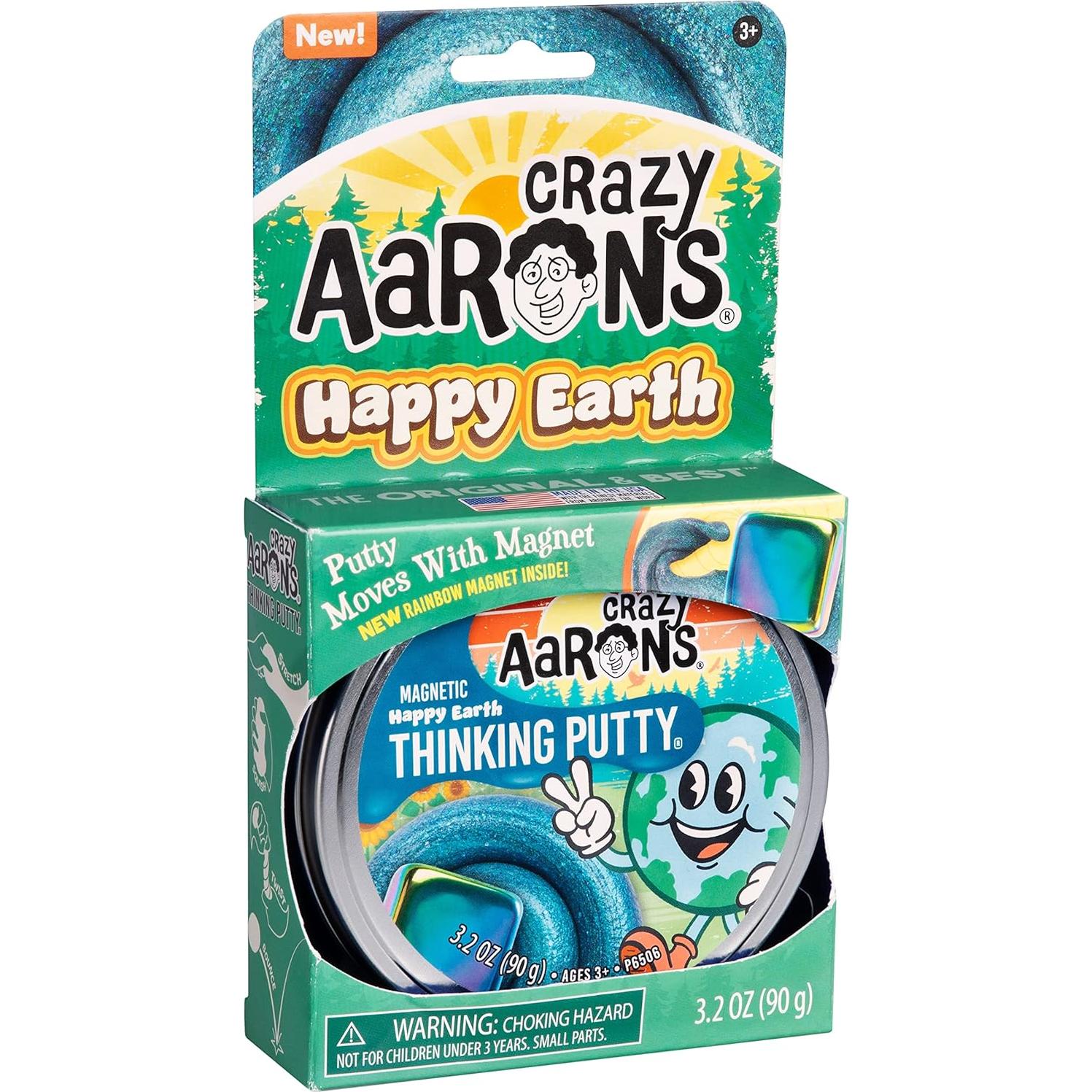 Pasta de Pensar Crazy Aaron's Tierra Feliz 90 g - Azul Creativa